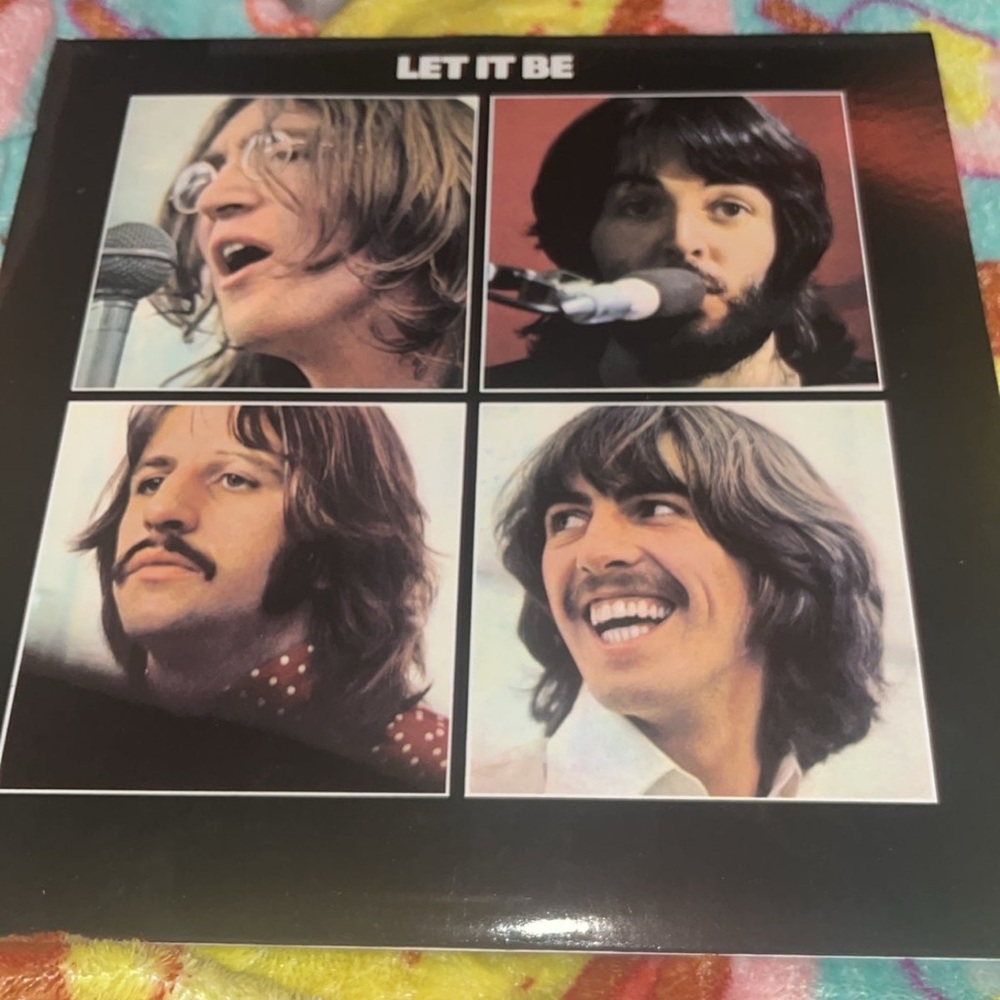 The Beatles 'Let It Be' Album on Vinyl
